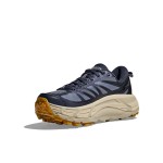 HOKA ONE ONE Mafate Speed 2 1126851-VYF Men's Trail Running Shoes - Navy and Beige