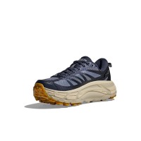 HOKA ONE ONE Mafate Speed 2 1126851-VYF Men's Trail Running Shoes | Navy and Beige Lightweight Cushioned All-Terrain Shoes | Durable High-Performance Outdoor Trainers