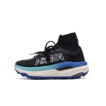 HOKA ONE ONE Tecton X 3 1155114-BHKB Trail Running Shoes in Black and Blue