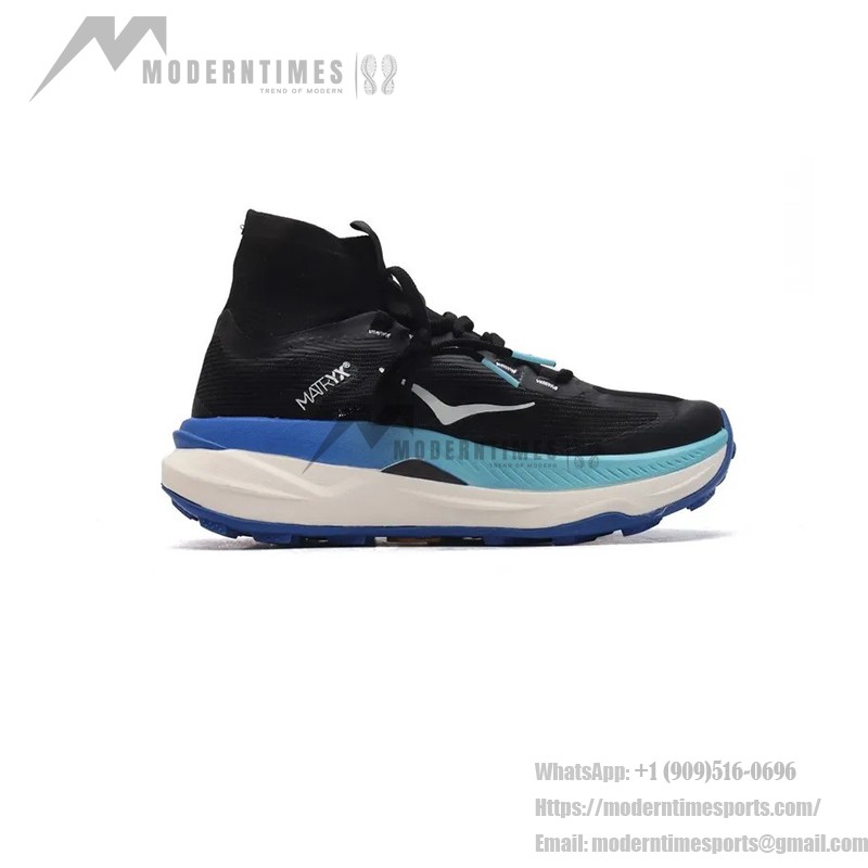 HOKA ONE ONE Tecton X 3 1155114-BHKB トレイルランニングシューズ（ブラック＆ブルー）