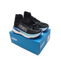 HOKA ONE ONE Tecton X 3 1155114-BHKB トレイルランニングシューズ | ブラック＆ブルー 軽量クッション性スニーカー | 滑り止め・耐久性抜群の高性能アウトドアシューズ