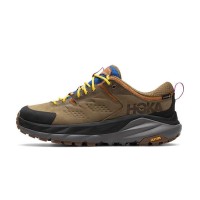 HOKA ONE ONE x Bodega Kaha Low GTX Hiking Shoes (1129077-MOAL) - Martini Olive/Almond, Waterproof with GORE-TEX and Vibram Outsole