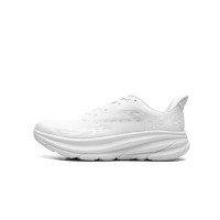 HOKA ONE ONE Clifton 9 レディースランニングシューズ 1127896-WWH | オールホワイト | 軽量クッションとスタイリッシュなデザイン