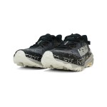 HOKA Speedgoat 6 Men's Trail Running Shoes in Black/Stone Reflective with Vibram Megagrip Outsole, Model 1147791-BKSTR