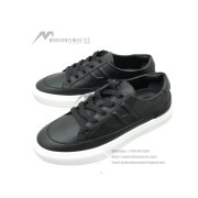 HERMES Leather Sneakers H212857ZH02420 Black – Unisex Luxury Low-Top Designer Shoes for Everyday Wear