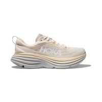 HOKA Bondi 8 Running Shoes 1123202-OKB | Oat Milk Cushioning & Lightweight Design for All-Day Comfort