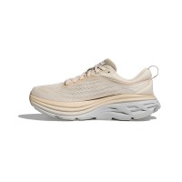 HOKA Bondi 8 Running Shoes 1123202-OKB | Oat Milk Cushioning & Lightweight Design for All-Day Comfort