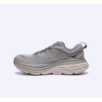 Hoka One One Bondi 8 2E 와이드 쿠셔닝 러닝화｜1127953-SHMS｜통기성 편안한 운동화