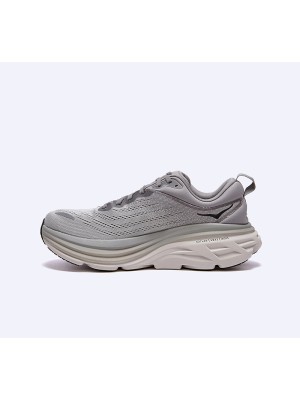 Hoka One One Bondi 8 2E 와이드 쿠셔닝 러닝화｜1127953-SHMS｜통기성 편안한 운동화