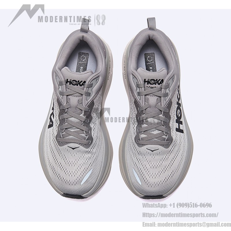 Hoka One One Bondi 8 2E 와이드 쿠셔닝 러닝화 - 모델 1127953-SHMS