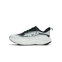 HOKA ONE ONE SKYF LOW 1155118-BWHT Running Shoes | Black and White Lightweight Performance Sneakers | Comfortable Cushioned Stylish Trainers