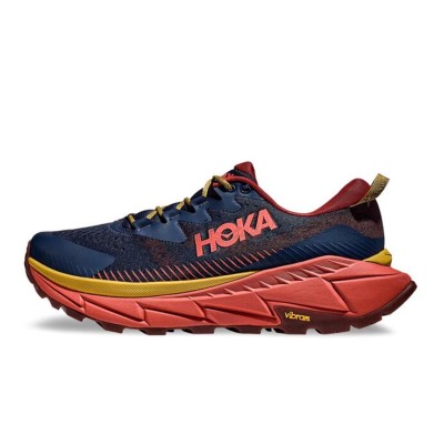 HOKA Skyline Float X Running Shoes 1141610 | Bleu Marine | Vibram Grip & Lightweight Cushioning for Trail Adventures