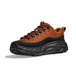 HOKA One One TOR SUMMIT Low Hiking Shoes in Brown and Black, Model 1147952-HBCK