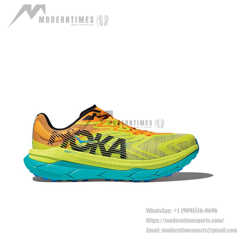 HOKA One One Tecton X 2 Trail Running Shoes in Radiant Yellow, Model 1134516-EPRY