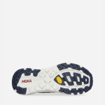 HOKA One One Women's Mafate 3 Trail Running Shoes in Light Blue & Navy with Coral Accents, Model 1141572-LOSP