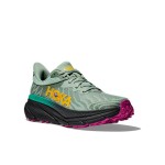 HOKA ONE ONE Challenger ATR 7 レディース 1134498-ACK トレイルランニングシューズ（グリーン）