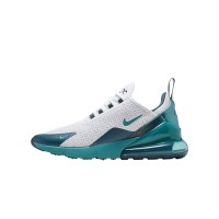 Nike Air Max 270 React RF GS AV5141-100 - Kids' Classic White and Teal Design with Air Max Comfort