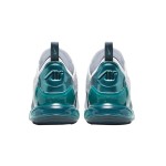 Nike Air Max 270 React Kids' Sneakers - White and Teal Design