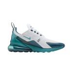 Nike Air Max 270 React Kids' Sneakers - White and Teal Design