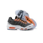 Kim Jones x Nike Air Max 95 DD1871-001 Collaboration Sneakers with Orange Accents