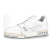 Louis Vuitton LV Trainer 1A8WAX Classic Luxury Calfskin Sneakers – Vintage Style, Fashionable and Versatile