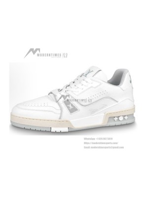 Louis Vuitton LV Trainer 1A8WAX Classic Luxury Calfskin Sneakers – Vintage Style, Fashionable and Versatile