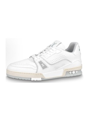 Louis Vuitton LV Trainer 1A8WAX Classic Luxury Calfskin Sneakers – Vintage Style, Fashionable and Versatile