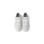 Louis Vuitton LV Trainer 1A8WAX – White Calfskin Sneakers with Monogram Accents