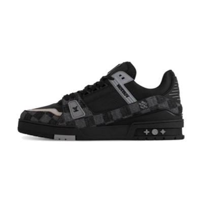 Louis Vuitton LV Trainer Low 1ACPSJ Black Damier Sneakers – Classic Luxury, Trendy & Versatile