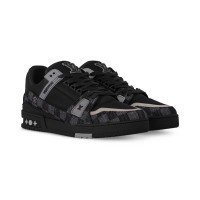 Louis Vuitton LV Trainer Low 1ACPSJ Black Damier Sneakers – Classic Luxury, Trendy & Versatile