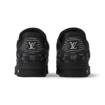 Louis Vuitton LV Trainer Low 1ACPSJ – Black and Grey Damier Sneakers