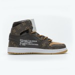 LV x Off-White x Air Jordan 1 Collab Customs MENS AQ0818-158 Premium Limited Edition