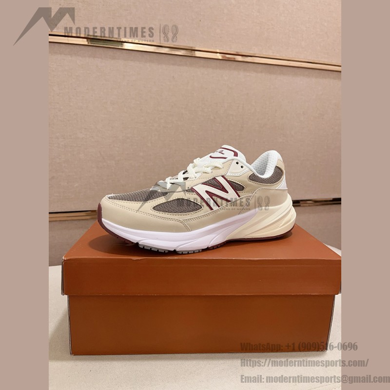 Loro Piana x New Balance 990v6 U990LO6 Raw Cashew Sneakers Made in USA