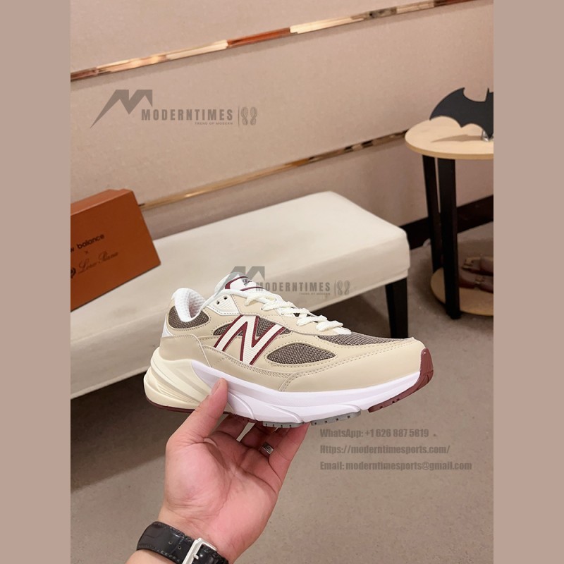 Loro Piana x New Balance 990v6 U990LO6 Raw Cashew Sneakers Made in USA