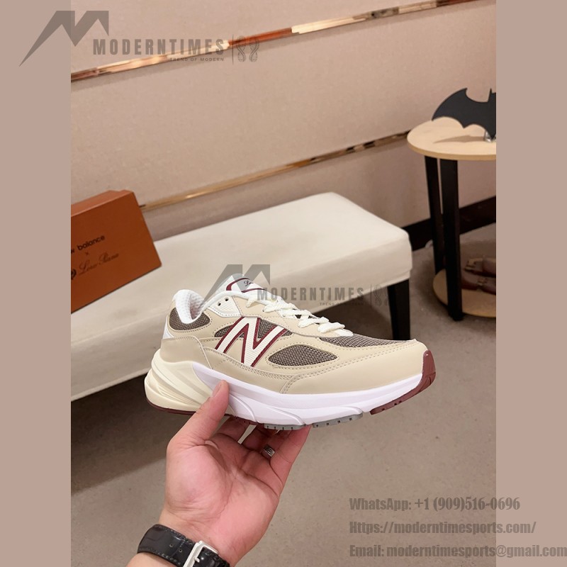 Loro Piana x New Balance 990v6 U990LO6 Raw Cashew Sneakers Made in USA