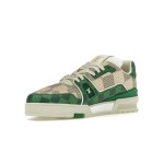 Louis Vuitton LV Trainer Damier 1AC58D Green White Checkered Sneakers