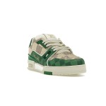 Louis Vuitton LV Trainer Damier 1AC58D Green White Checkered Sneakers