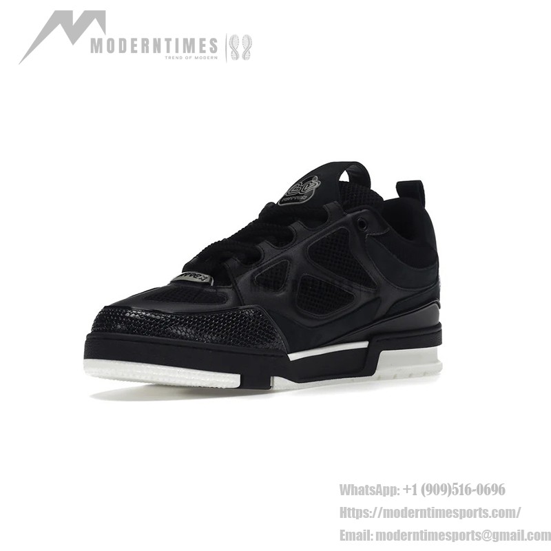 Louis Vuitton LV Skate Sneaker Schwarz Weiß 1AARR1 – Stilvolle Luxusschuhe