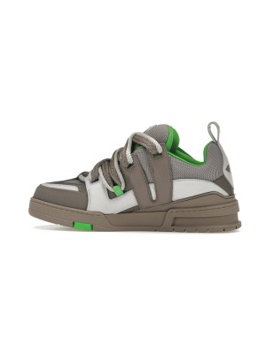 Louis Vuitton LV Skate Sneaker Grey Green 1ABZ4R – High-End Luxury Streetwear, Stylish & Versatile, Lightweight Comfort