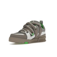 Louis Vuitton LV Skate Sneaker Grey Green 1ABZ4R – High-End Luxury Streetwear, Stylish & Versatile, Lightweight Comfort