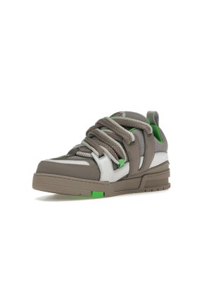 Louis Vuitton LV Skate Sneaker Grey Green 1ABZ4R – High-End Luxury Streetwear, Stylish & Versatile, Lightweight Comfort