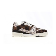 Louis Vuitton 1AAST7 Herren LV Trainer Sneaker - Klassisches Damier Schachbrettmuster Design