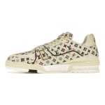 Louis Vuitton LV Trainer Beige Multicolor Monogram 1ACXBG – Limitierte Sneakers