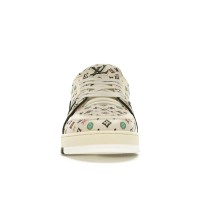 Louis Vuitton LV Trainer Beige Multicolor Monogram 1ACXBG - Limited Edition Luxury Sneakers