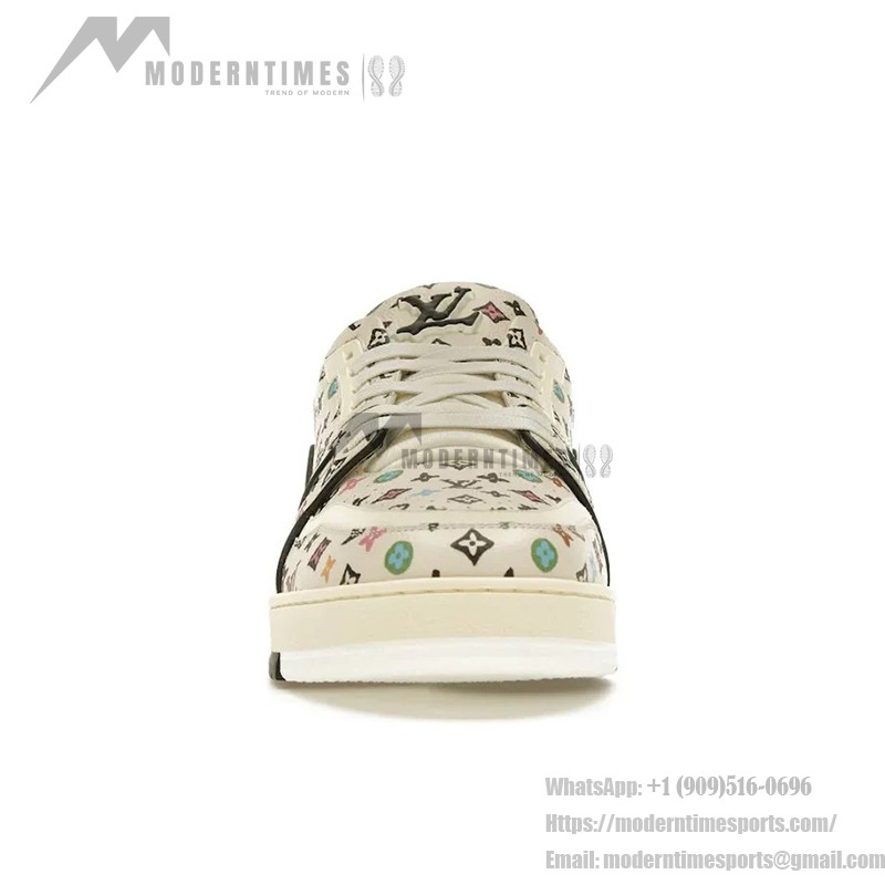 Louis Vuitton LV Trainer Beige Multicolor Monogram 1ACXBG – Limited Edition Sneakers