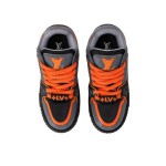 Louis Vuitton LV Trainer Maxi Black Orange 1ACF6I - Luxury Sneakers