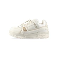 Louis Vuitton LV Trainer Maxi Sneaker White 1ACNY1 - Luxury Chunky Sneakers