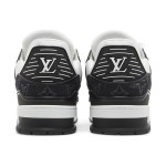 Louis Vuitton LV Trainer White Black 1A9JG9 - Luxury Basketball Sneakers