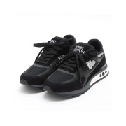 Louis Vuitton Run Away Sneakers Black 1A8MCK - Luxury Suede Leather Running Shoes