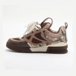 Louis Vuitton Skate Sneaker Brown Snakeskin 1ABMG5 - Premium Designer Sneaker